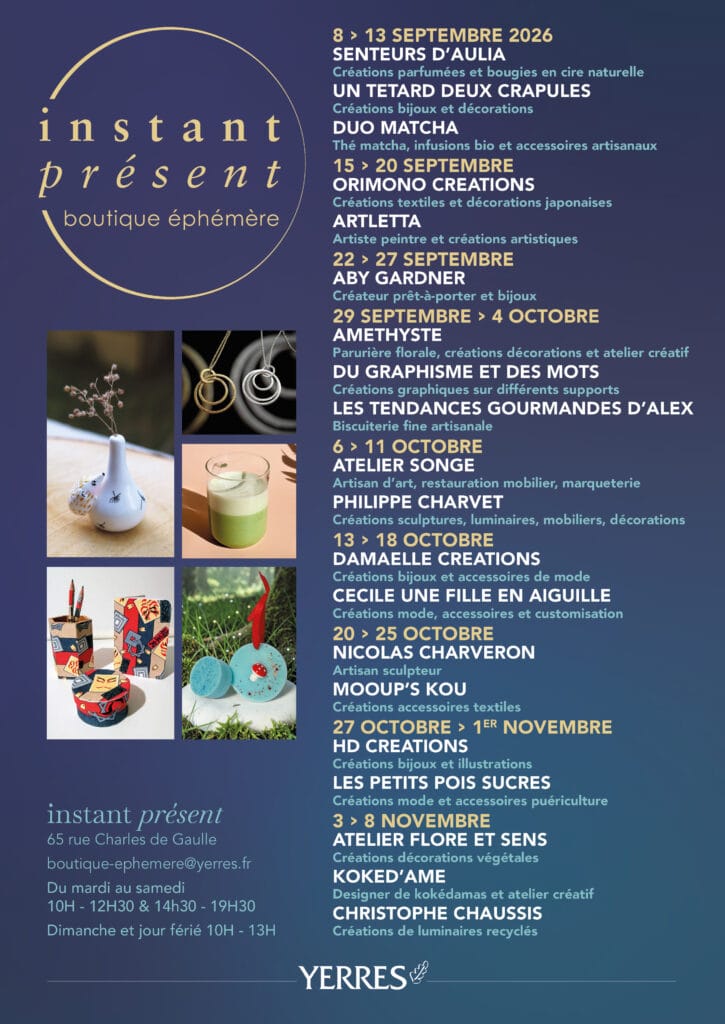 programme BE septembre 2026