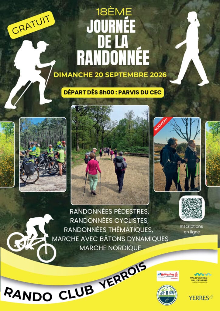 affiche journée de la randonnée 2026