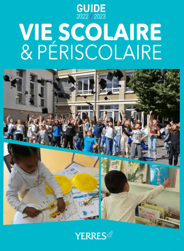couverture guide scolaire Yerres 2022 2023