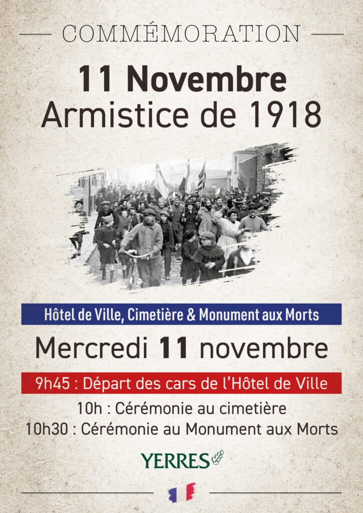 commémoration 11 novembre 2026