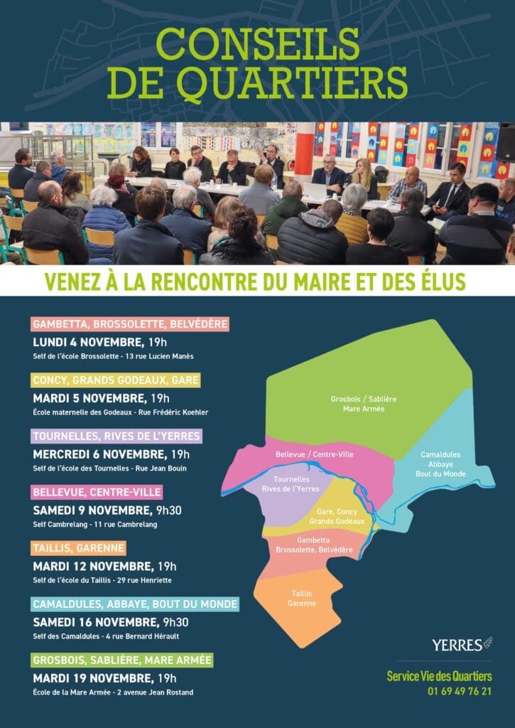 conseils de quartiers yerres novembre 2024