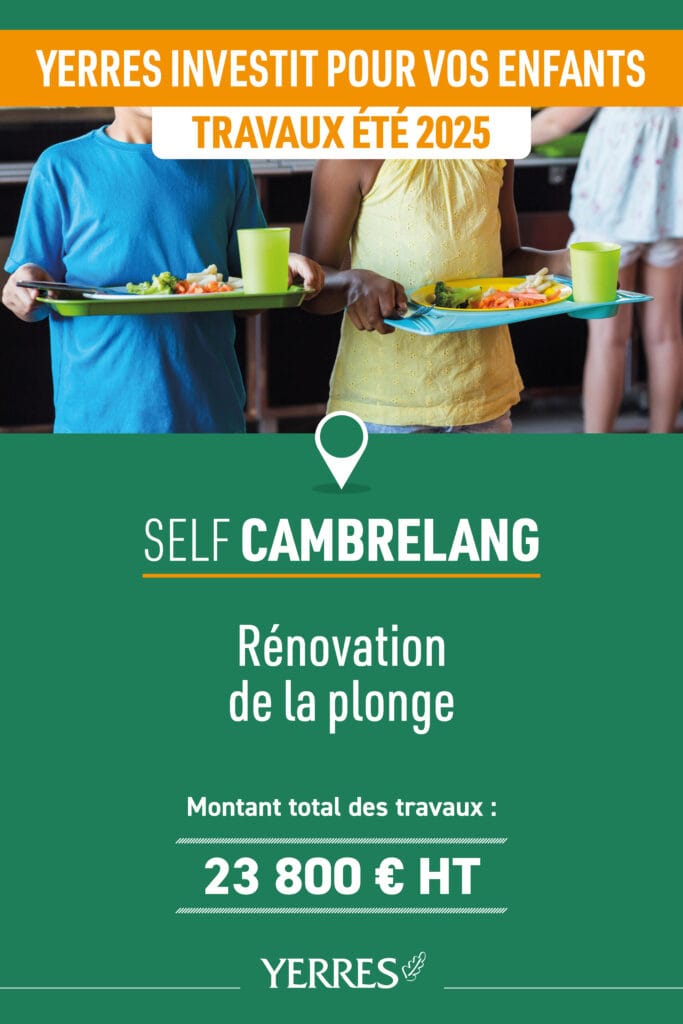 travaux self cambrelang 2025 Yerres