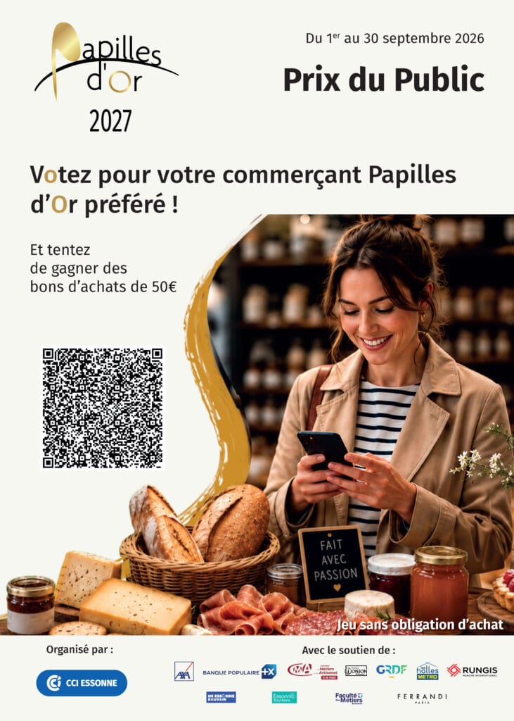Affiche papilles d'or 2026