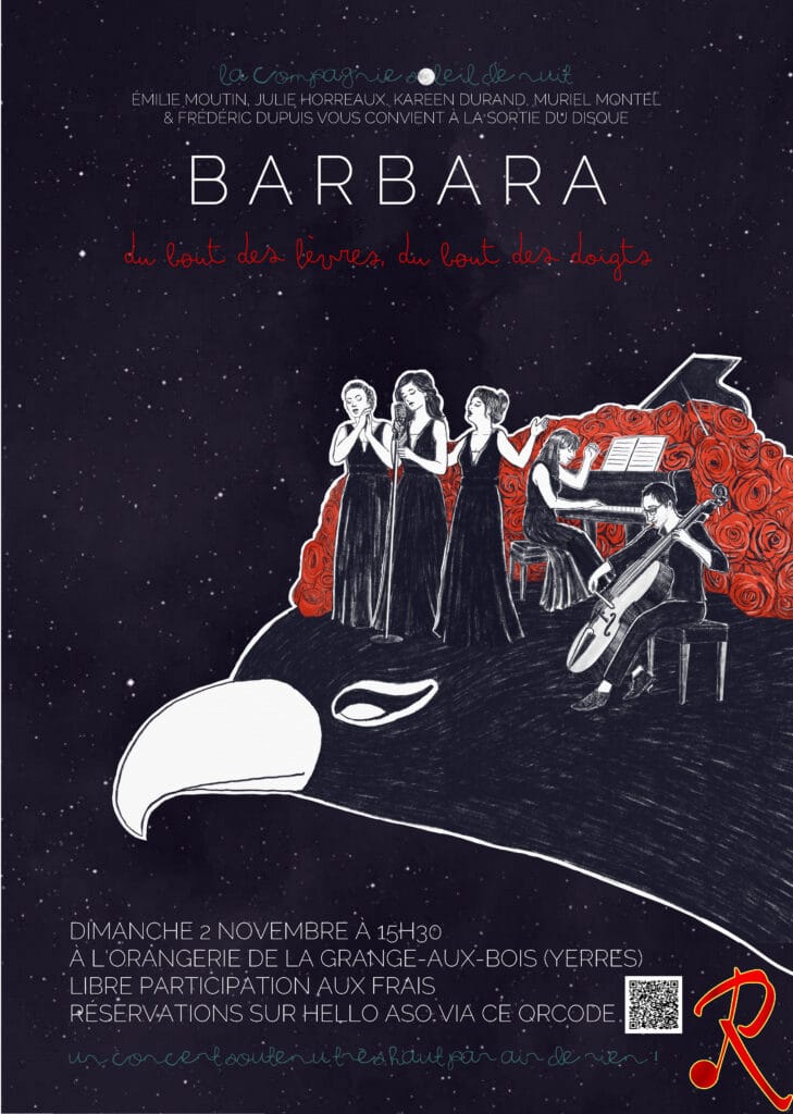affiche concert barbara