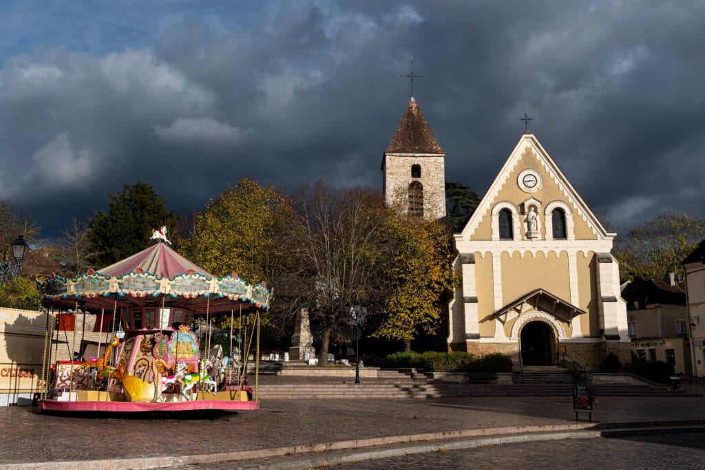 Place de l'Église de Yerres