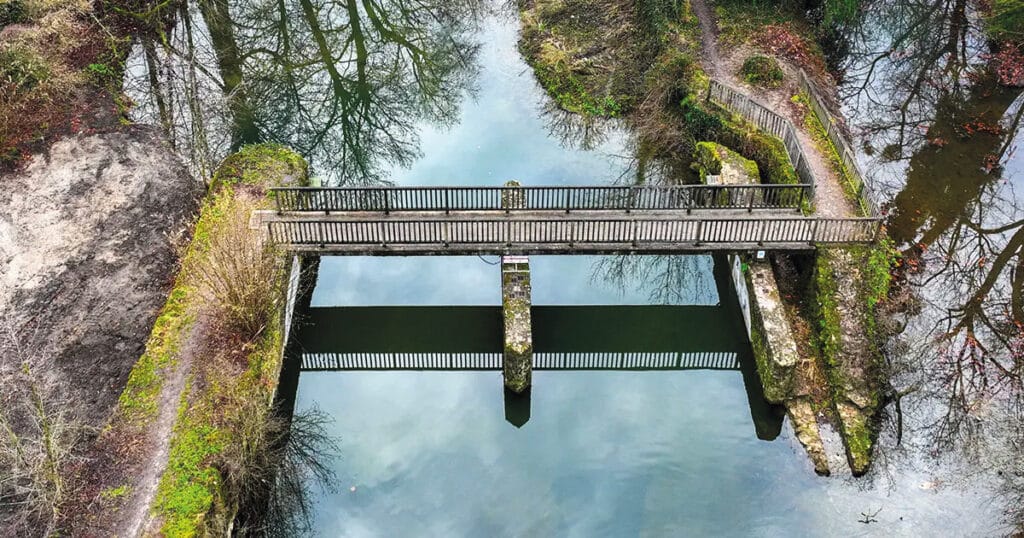 barrage de l'île panchout de Yerres
