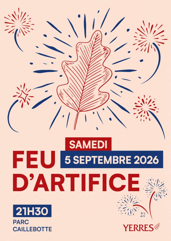 affiche feu d'artifice 2026