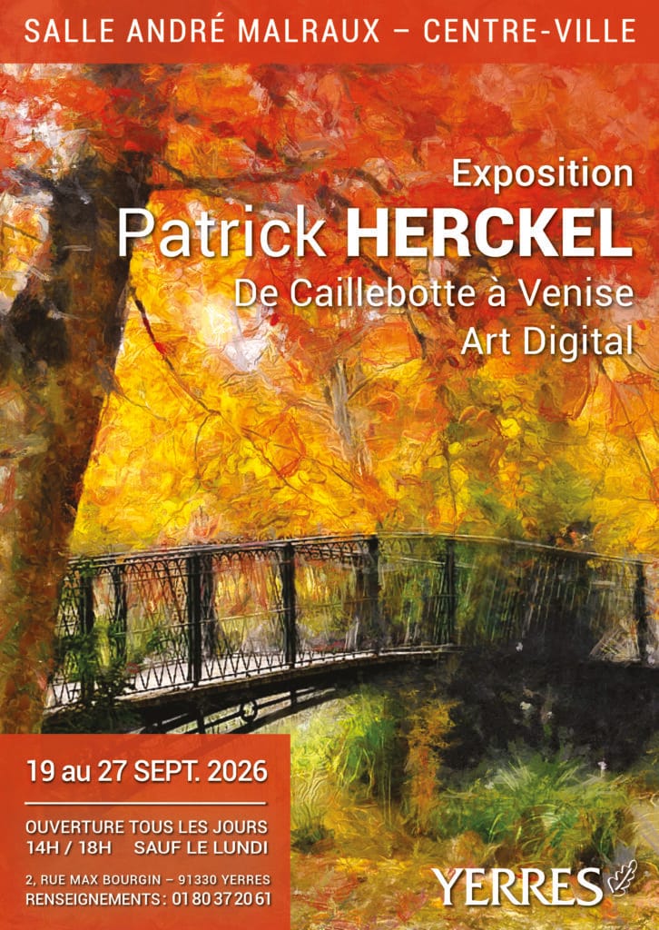 patrick herckel 2026 Yerres affiche