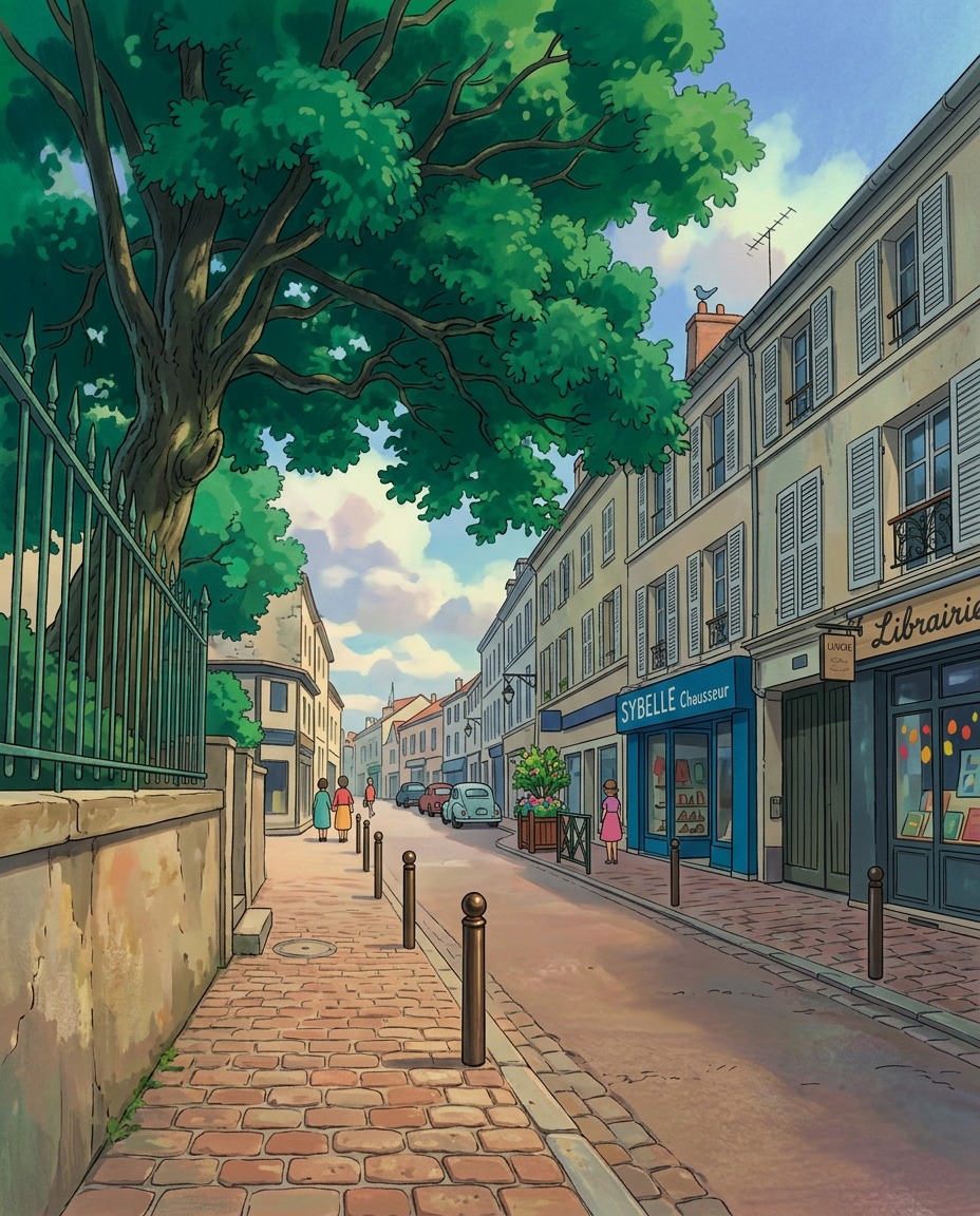 🎬 Et si Yerres devenait soudain un film d’animation ? À l’occasion de la Journée mondiale du cinéma…