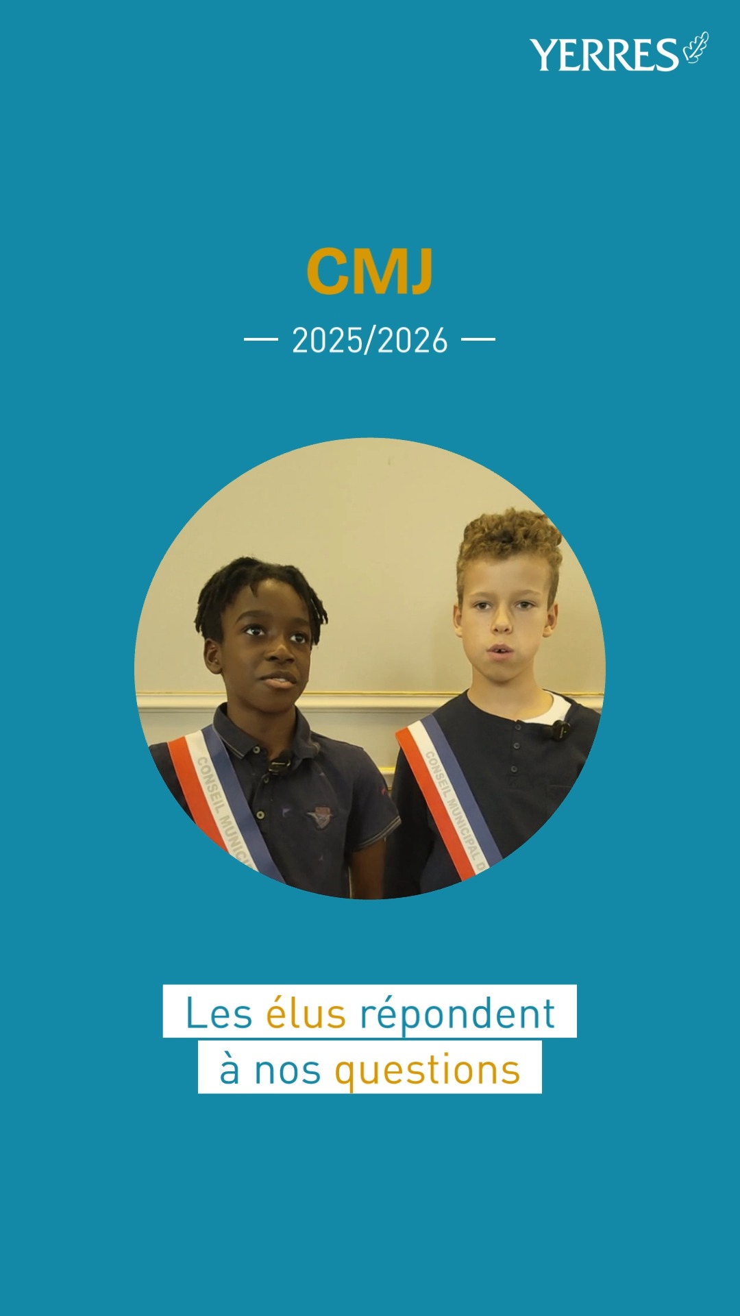 Tous les ans, les élèves de CM2 élisent leurs représentants qui siègeront au Conseil Municipal Jeunes. 🎤 À…