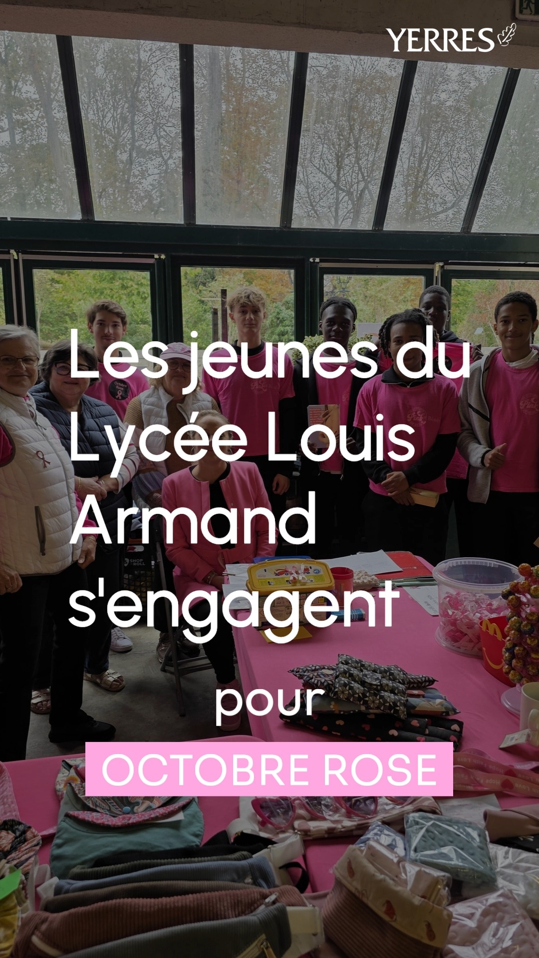 🎀 Les lycéens se mobilisent pour Octobre Rose ! Tout au long du mois d’octobre, les élèves du…